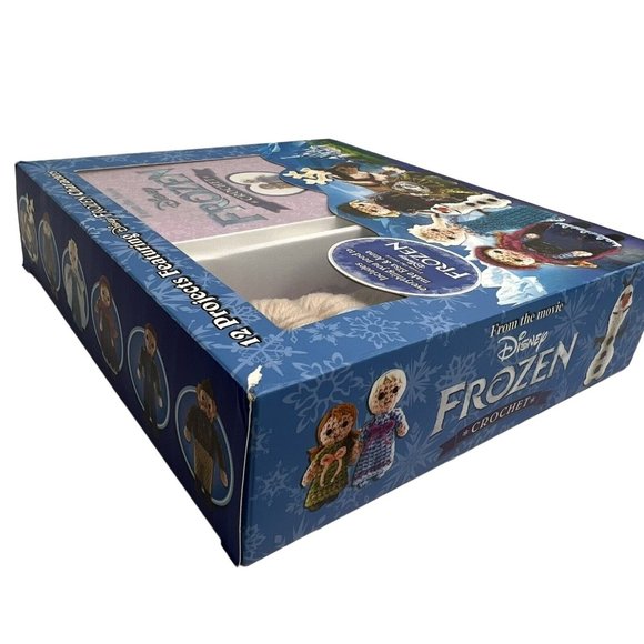 Disney Toys Disney Frozen Crochet Kit Kati Galusz Create Elsa Anna
